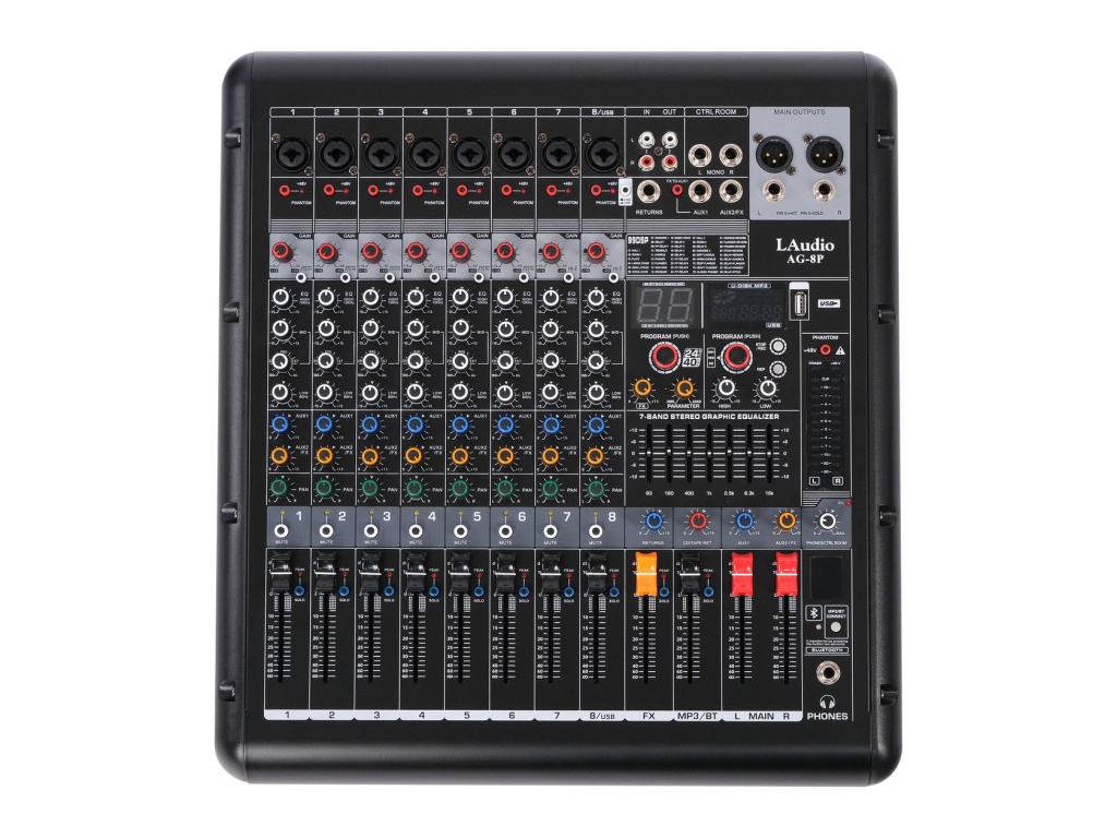 Активный Микшерный пульт LAudio AG-8P - 2