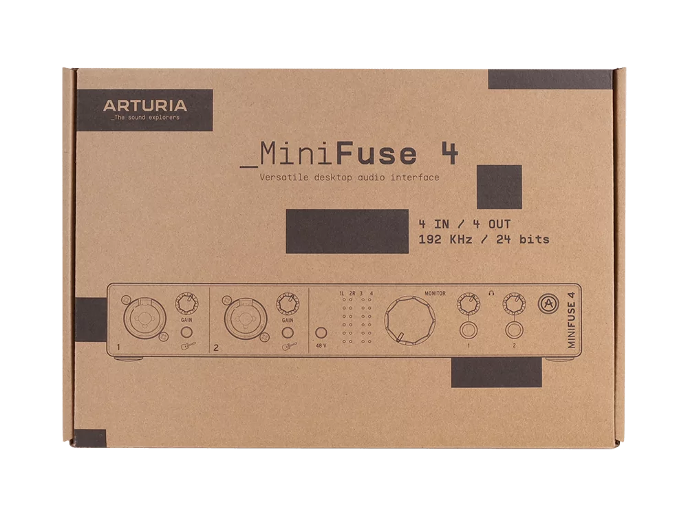 Внешняя звуковая карта Arturia MiniFuse 4 Black - 35