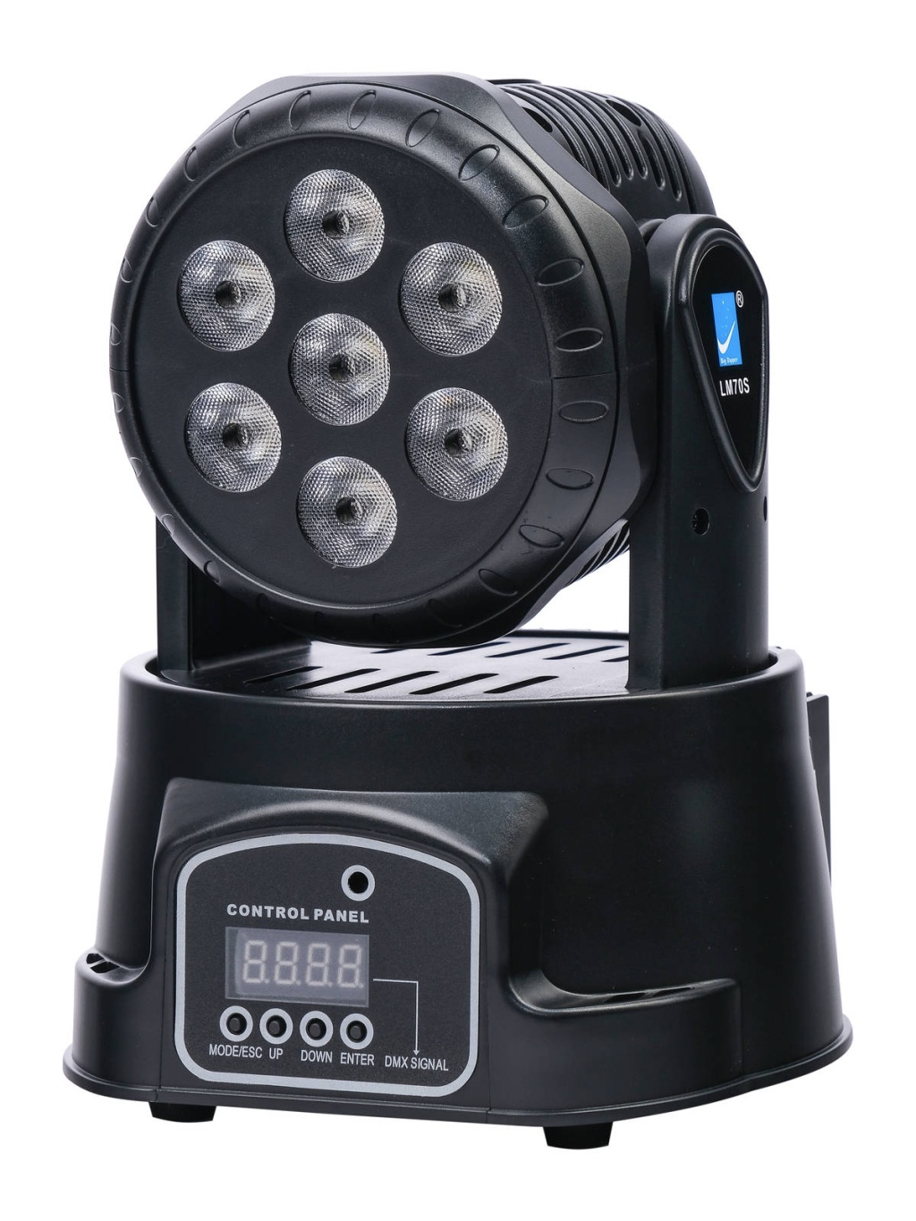 Моторизированная световая "голова" Bi Ray ML70S, RGBW, LED 7х4 Вт - 4