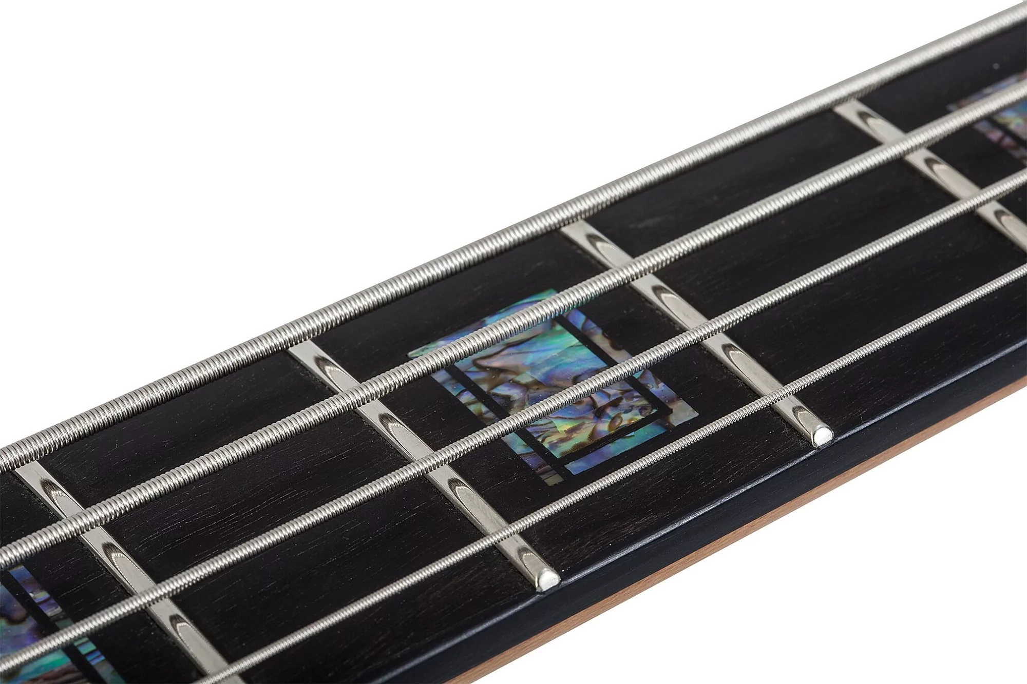 Бас-гитара Schecter MODEL-T 4 EXOTIC BLACK LIMBA Blue - 10