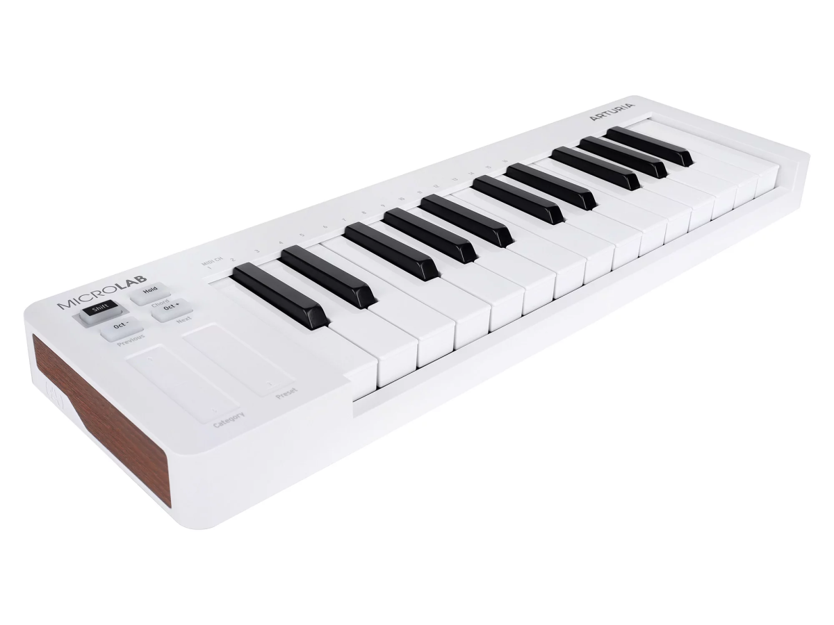 MIDI-клавиатура Arturia MicroLab 3 White - 6