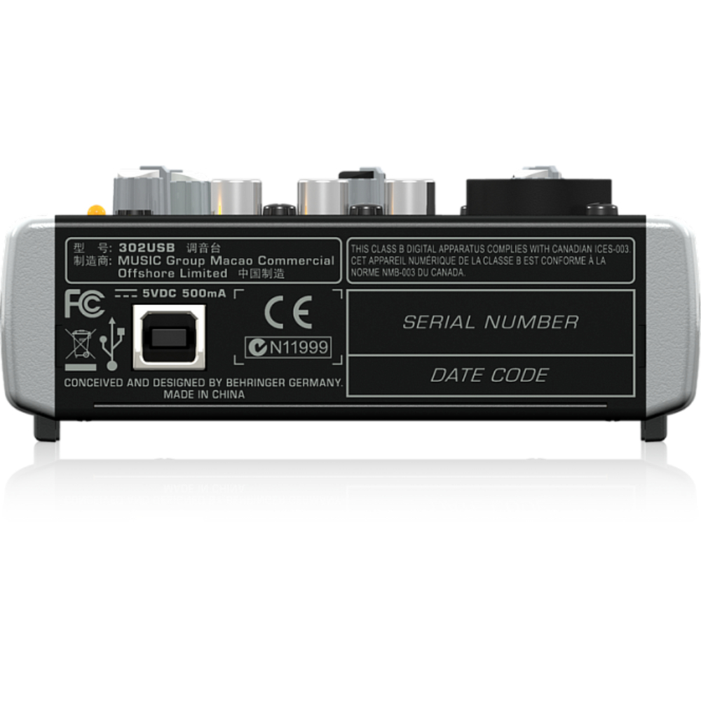 Аналоговый микшер Behringer 302USB - 7