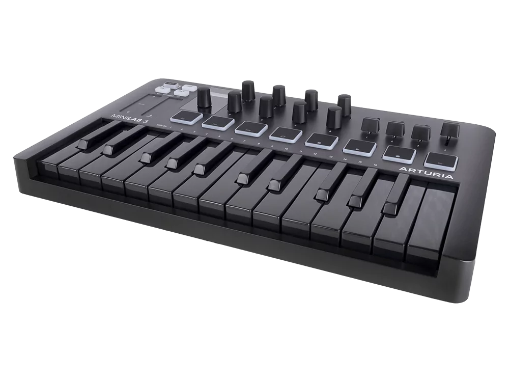 MIDI-клавиатура Arturia MiniLab 3 Deep Black - 19