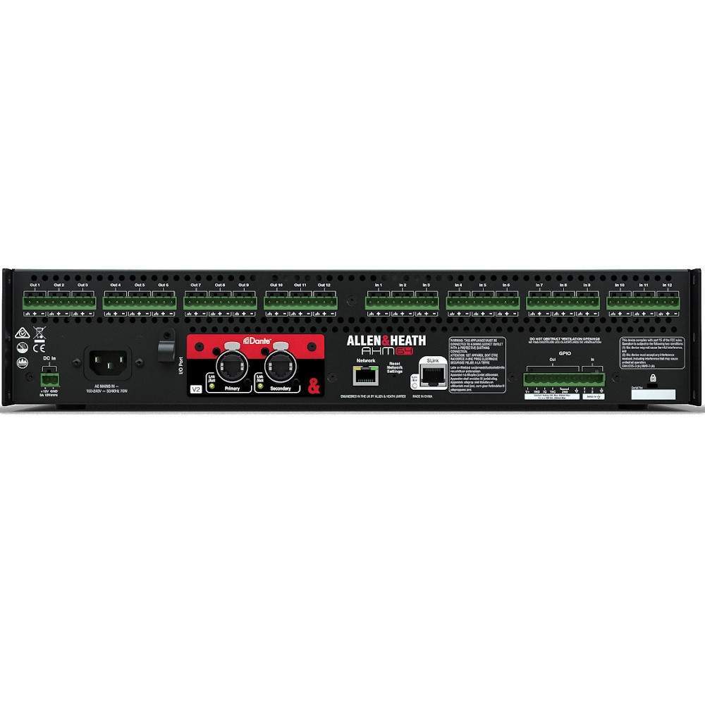 Матричный аудиопроцессор Allen & Heath AHM-64 - 6