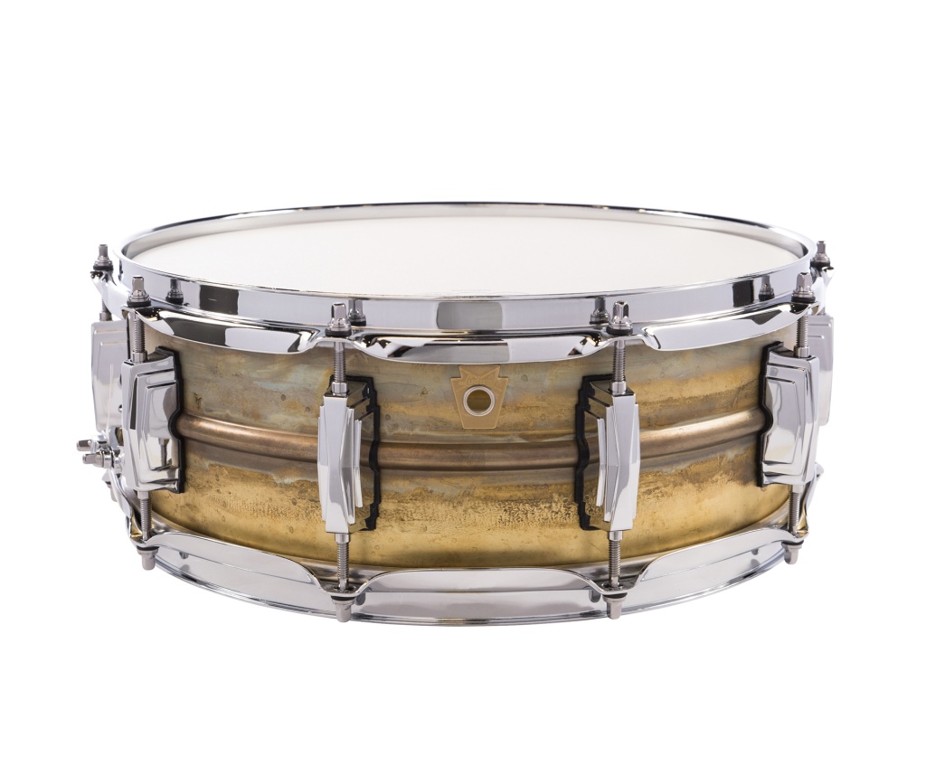 Малый барабан 14" х 5" Ludwig LB454R Raw Brass Phonic - 4