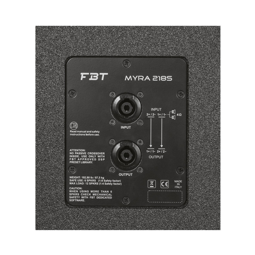 Линейный массив FBT MYRA 218S - 9