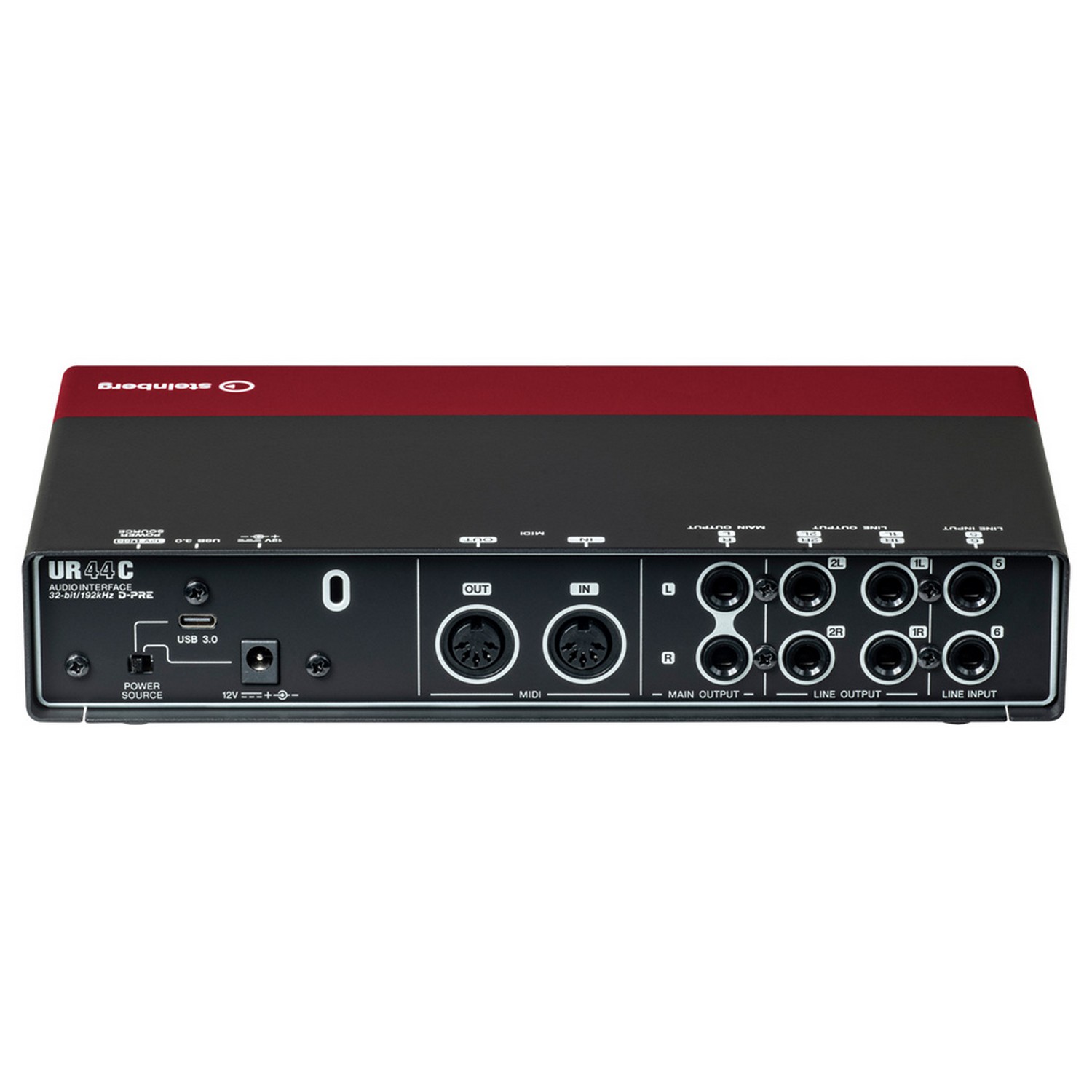 Аудиоинтерфейс Steinberg UR44C Red - 15