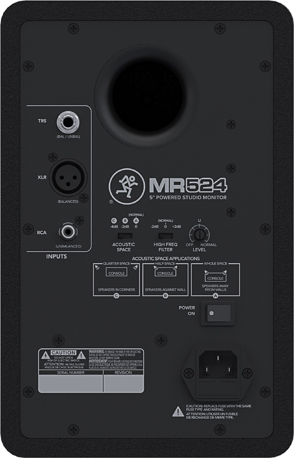 Студийный монитор Mackie MR524 - 5