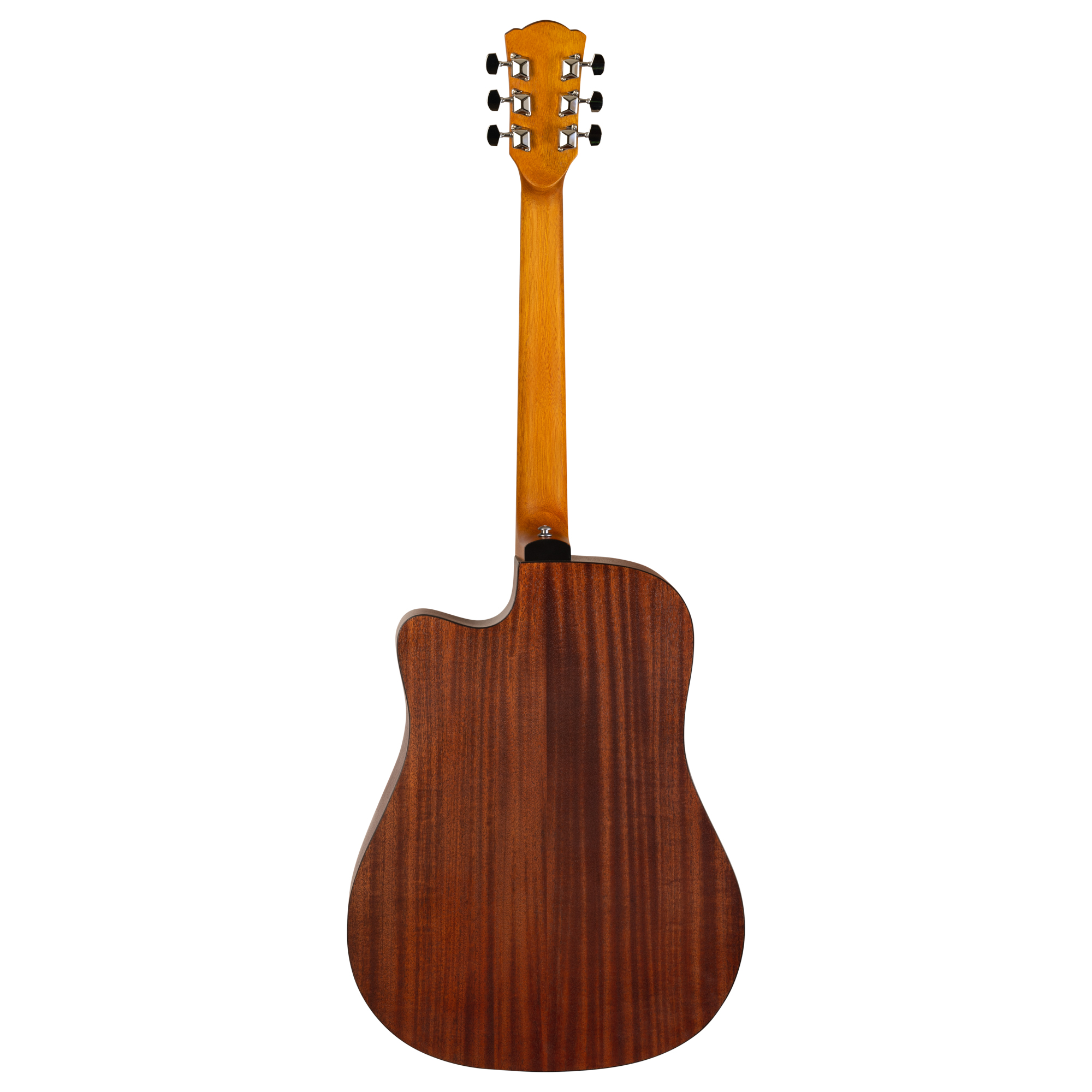 Акустическая гитара Rockdale Aurora D3 C Bk Gloss, Черный - 14