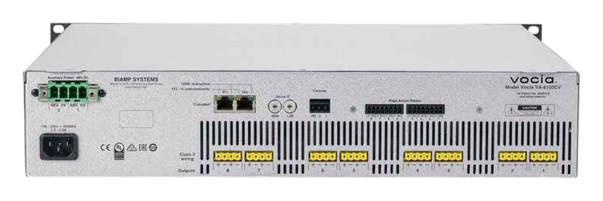 Трансляционный усилитель Biamp Vocia VA-8150CV - 5
