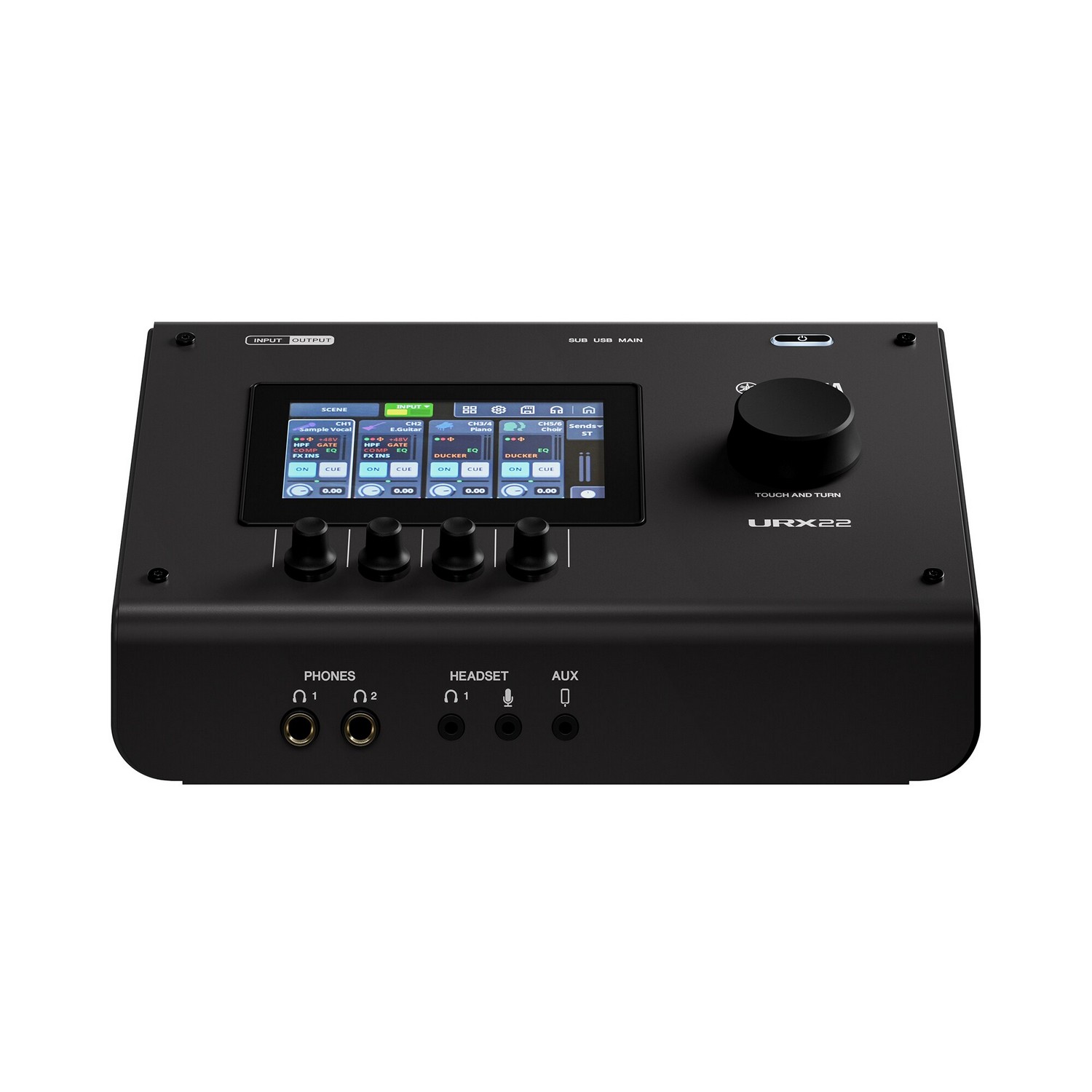 Аудиоинтерфейс Yamaha URX22 Black - 13