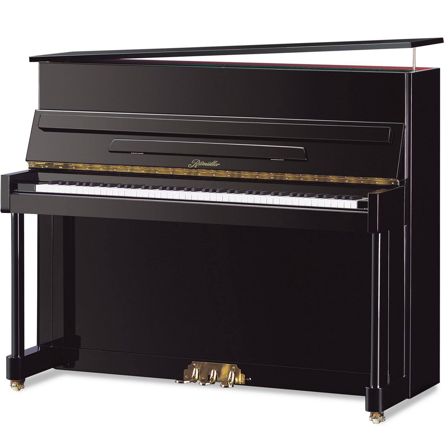 Акустическое пианино Ritmuller UP118R2 (A111) Ebony Polish - 9