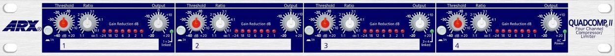 Компрессор / лимитер ARX Quadcomp - 4