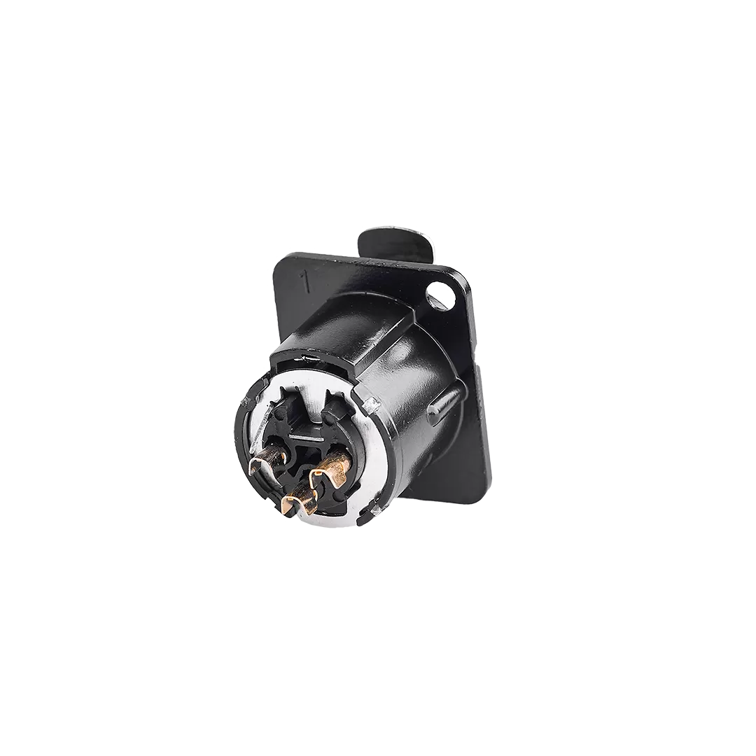 Разъем XLR AVCLINK C3FD-LX-B - 7