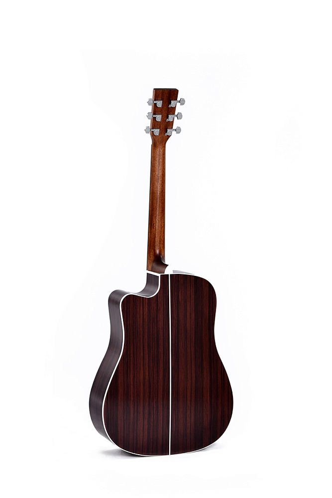 Электроакустическая гитара Sigma DTC-1E-SB - 10