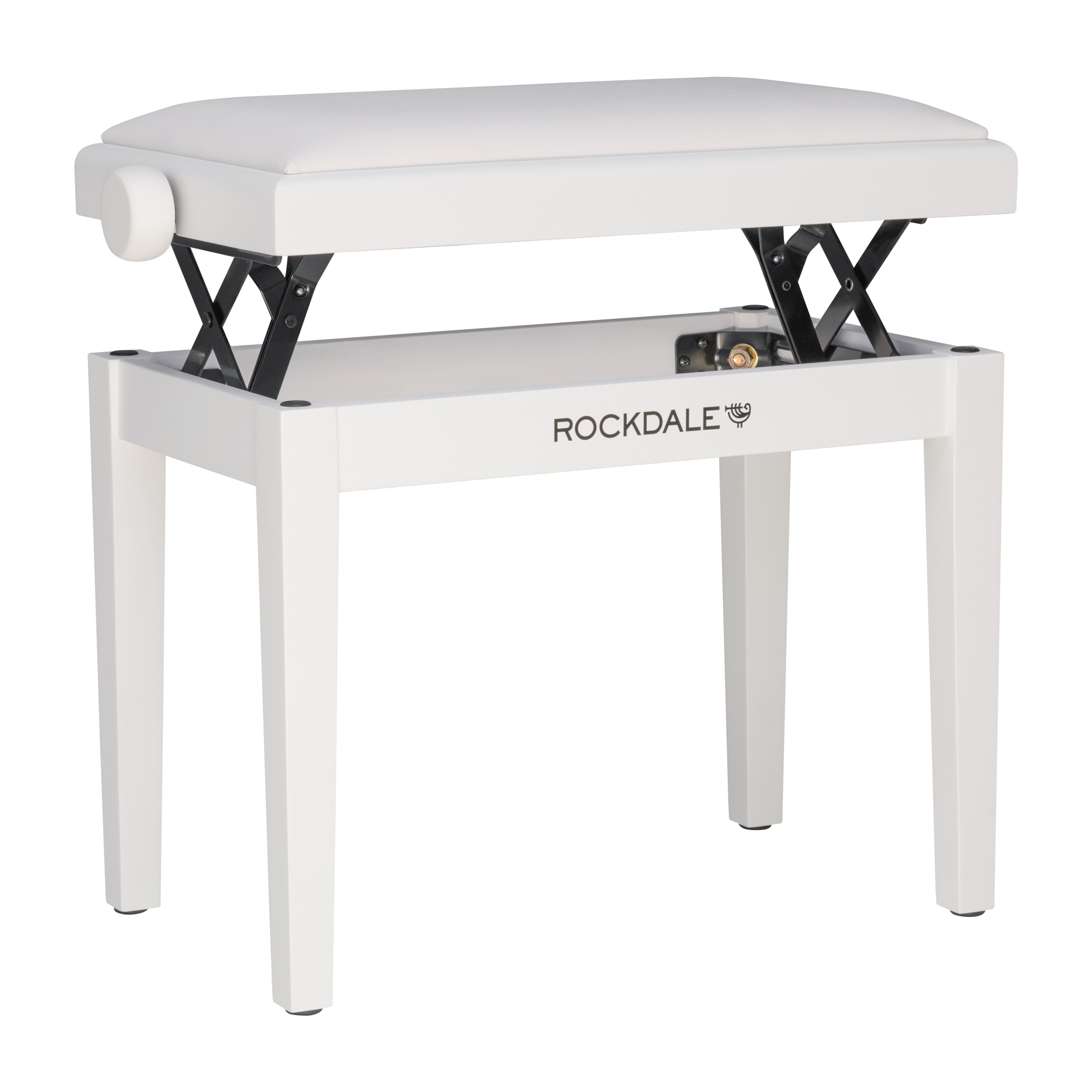 Банкетки для клавишных инструментов Rockdale RHAPSODY 135 WHITE - 13
