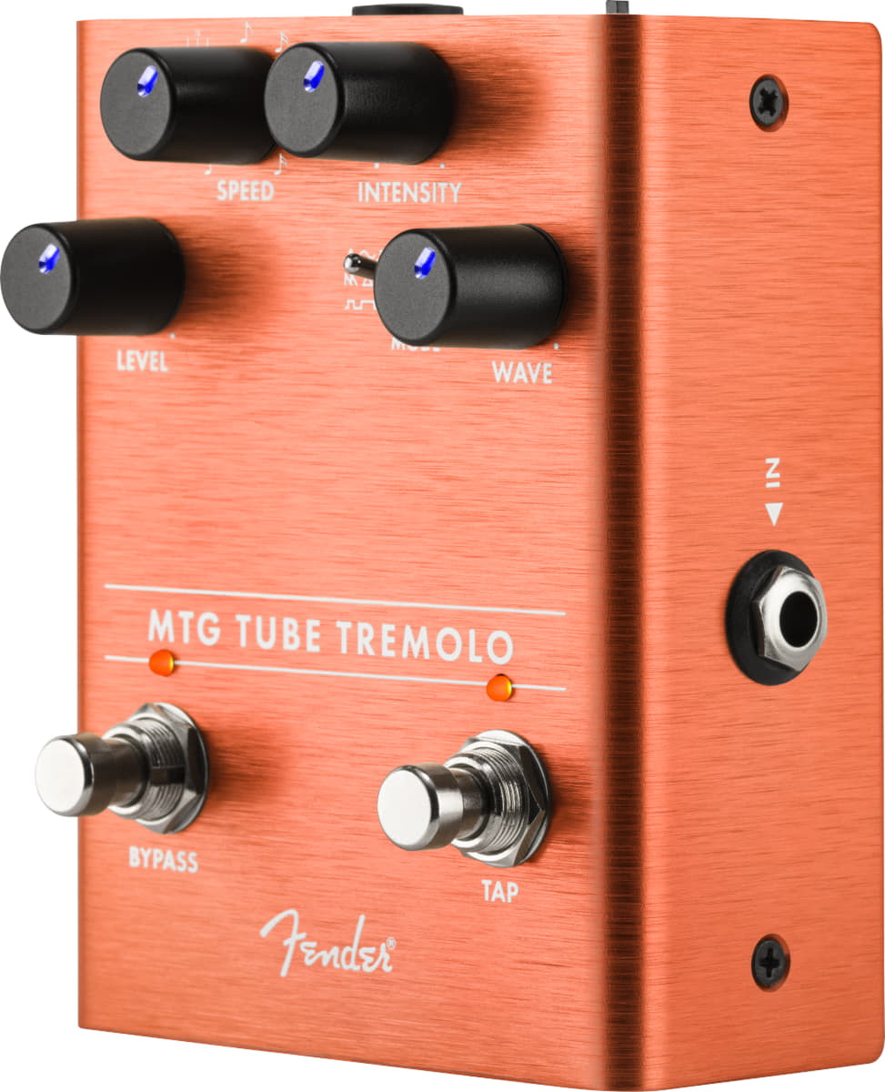 Педаль эффектов Fender MTG Tube Tremolo, Черный - 12