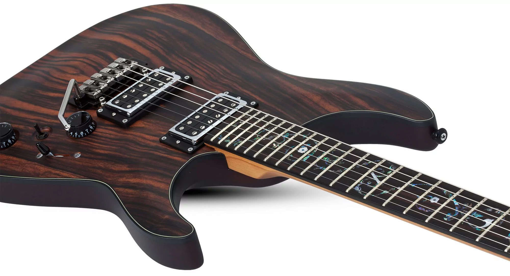 Электрогитара Schecter C-1 EXOTIC TREM Ebony - 17
