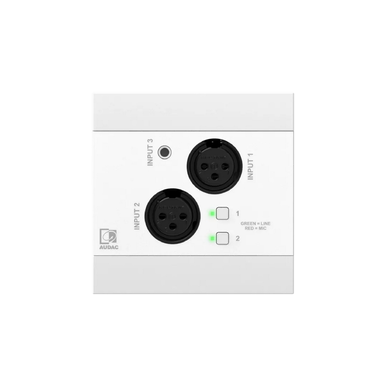 Панель удаленного подключения AUDAC NWP320/W - 4