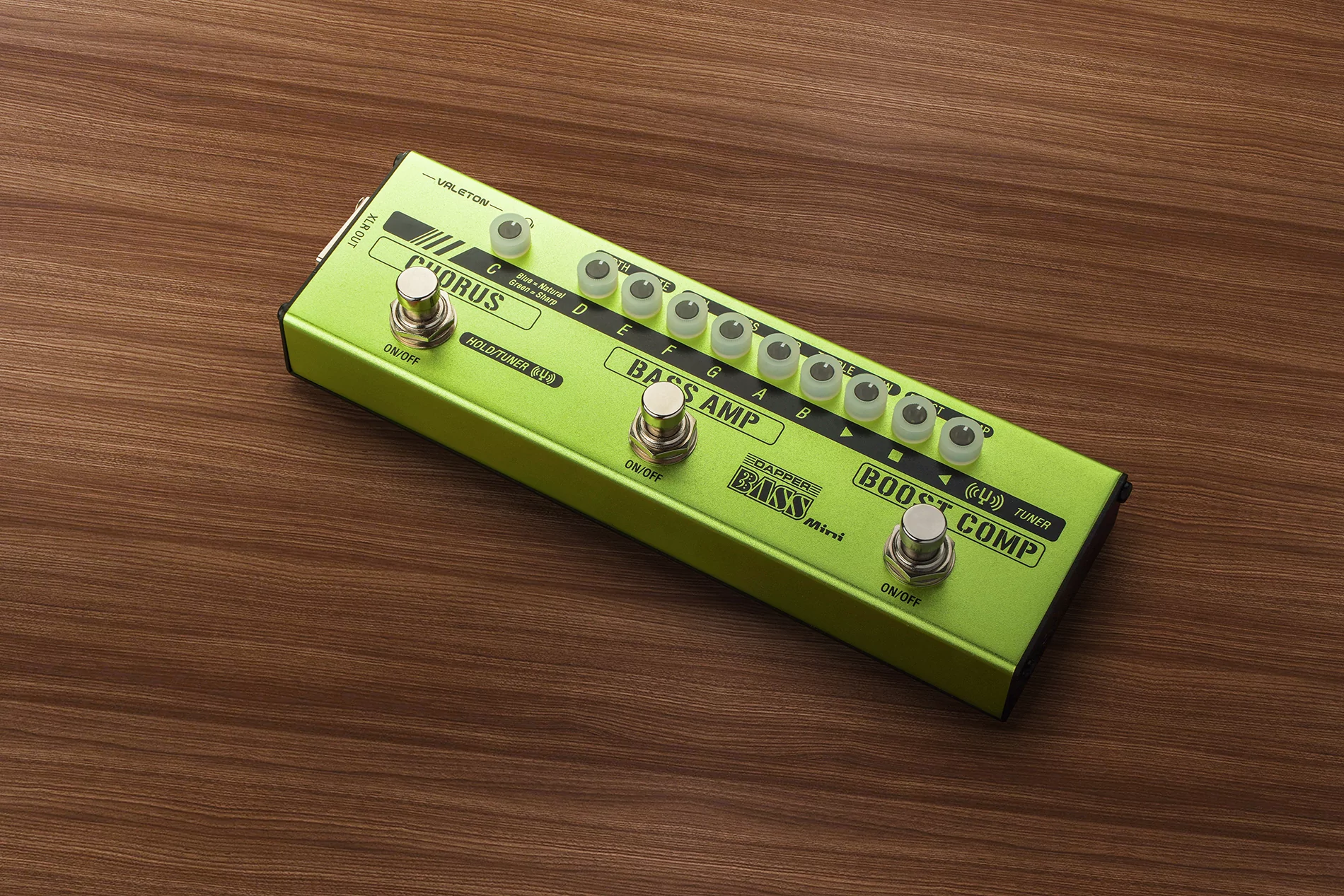 Бас-гитарная педаль эффектов Valeton MES-2 Dapper Bass Mini - 34