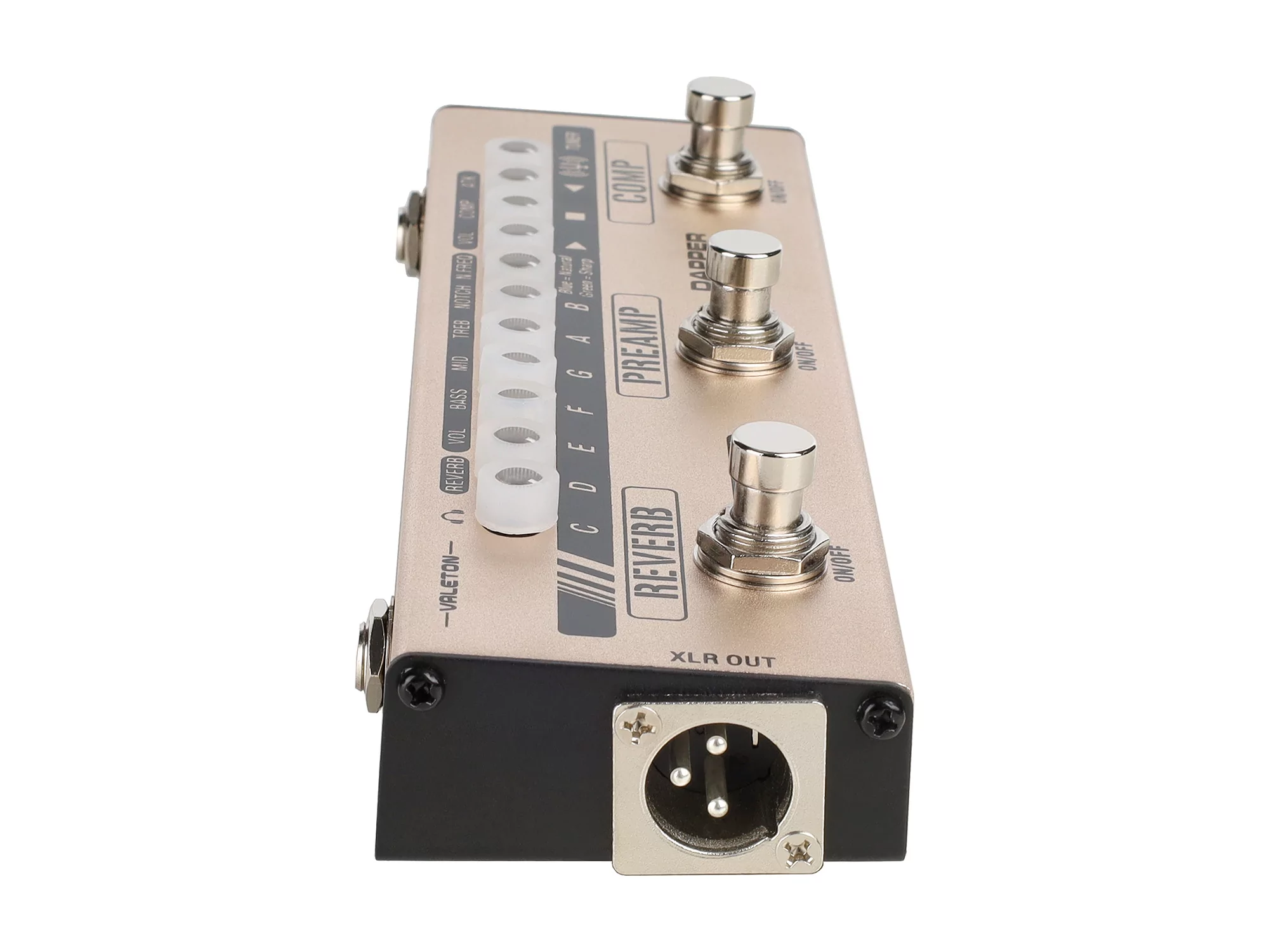 Педаль эффектов для акустической гитары Valeton MES-4 Dapper Acoustic Mini - 26