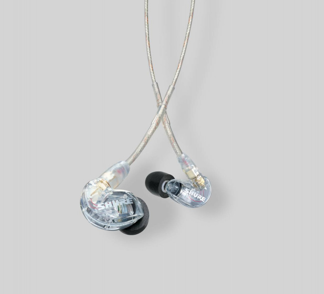 Наушники внутриканальные SHURE SE215-CL-EFS - 2