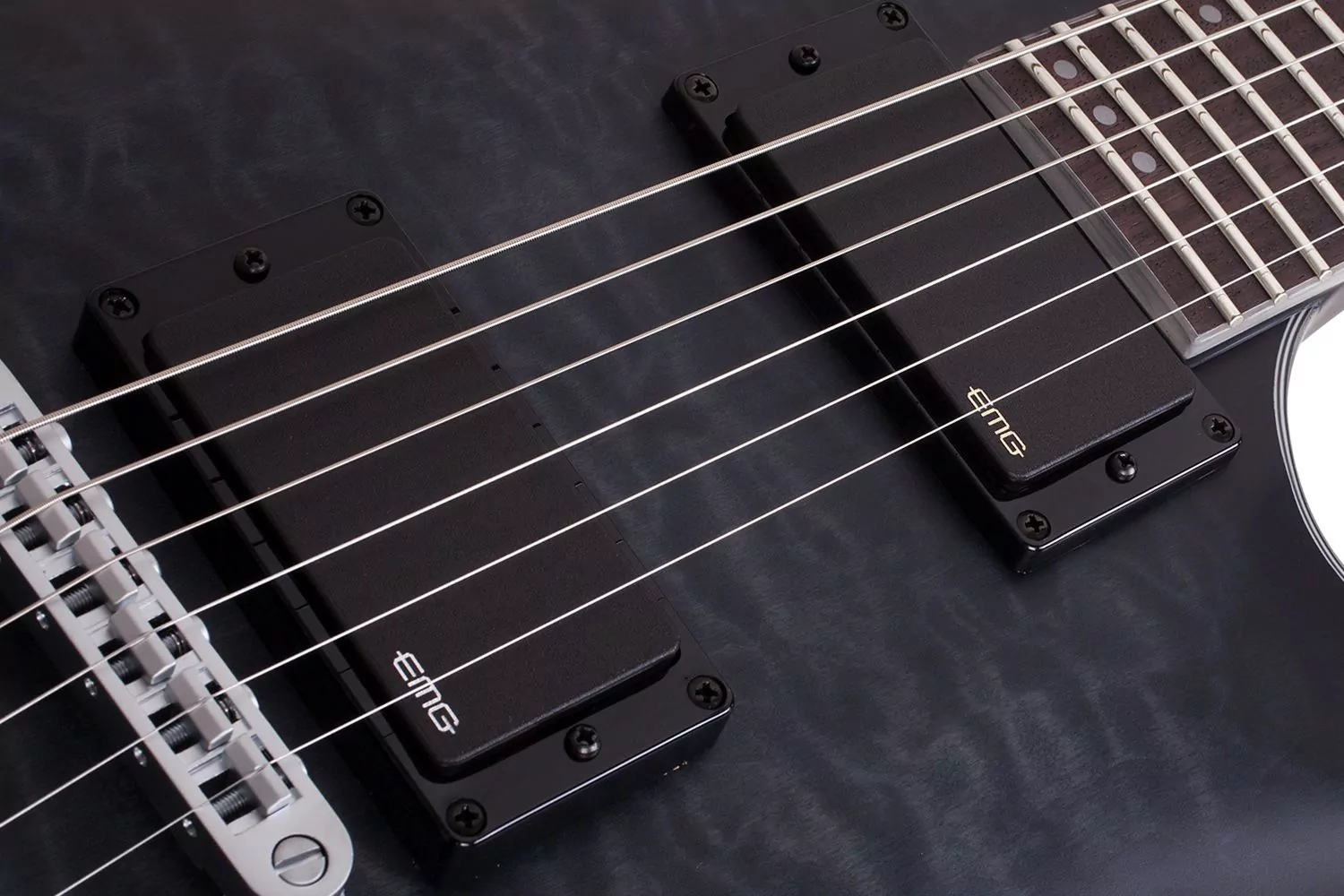Электрогитара Schecter C-1 PLATINUM See Thru Blue Satin - 9