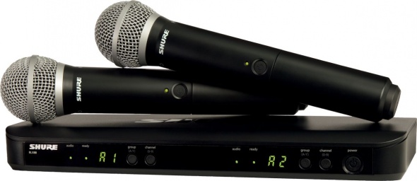 Вокальная радиосистема Shure BLX288E/PG58 K14 - 2