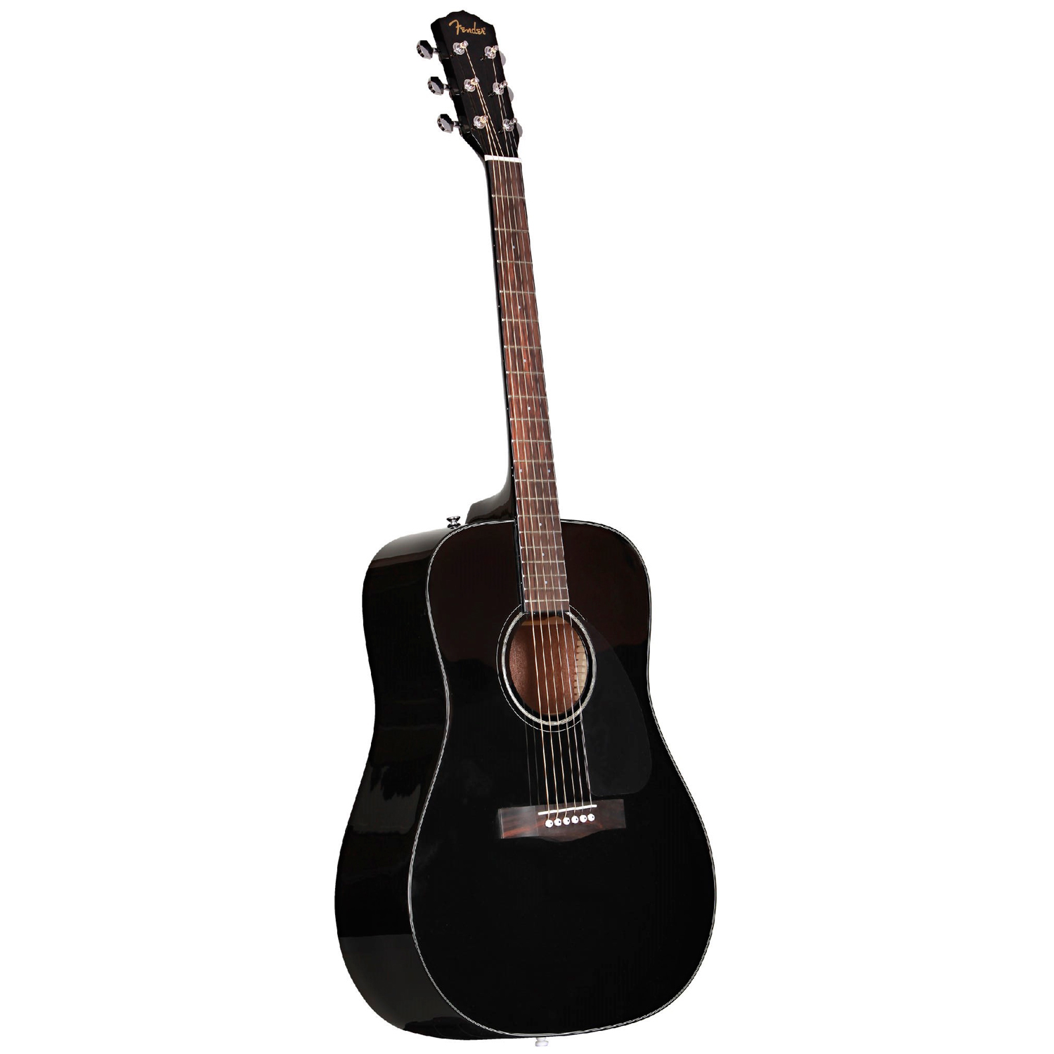 Акустическая гитара Fender Cd-60 Black - 10