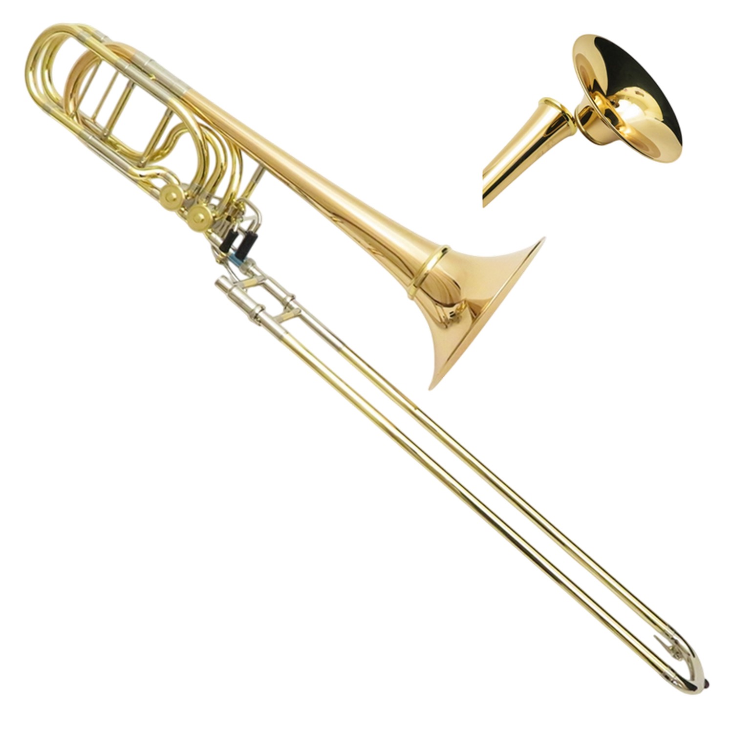 Бас-тромбон Yamaha YBL-835GD - 13