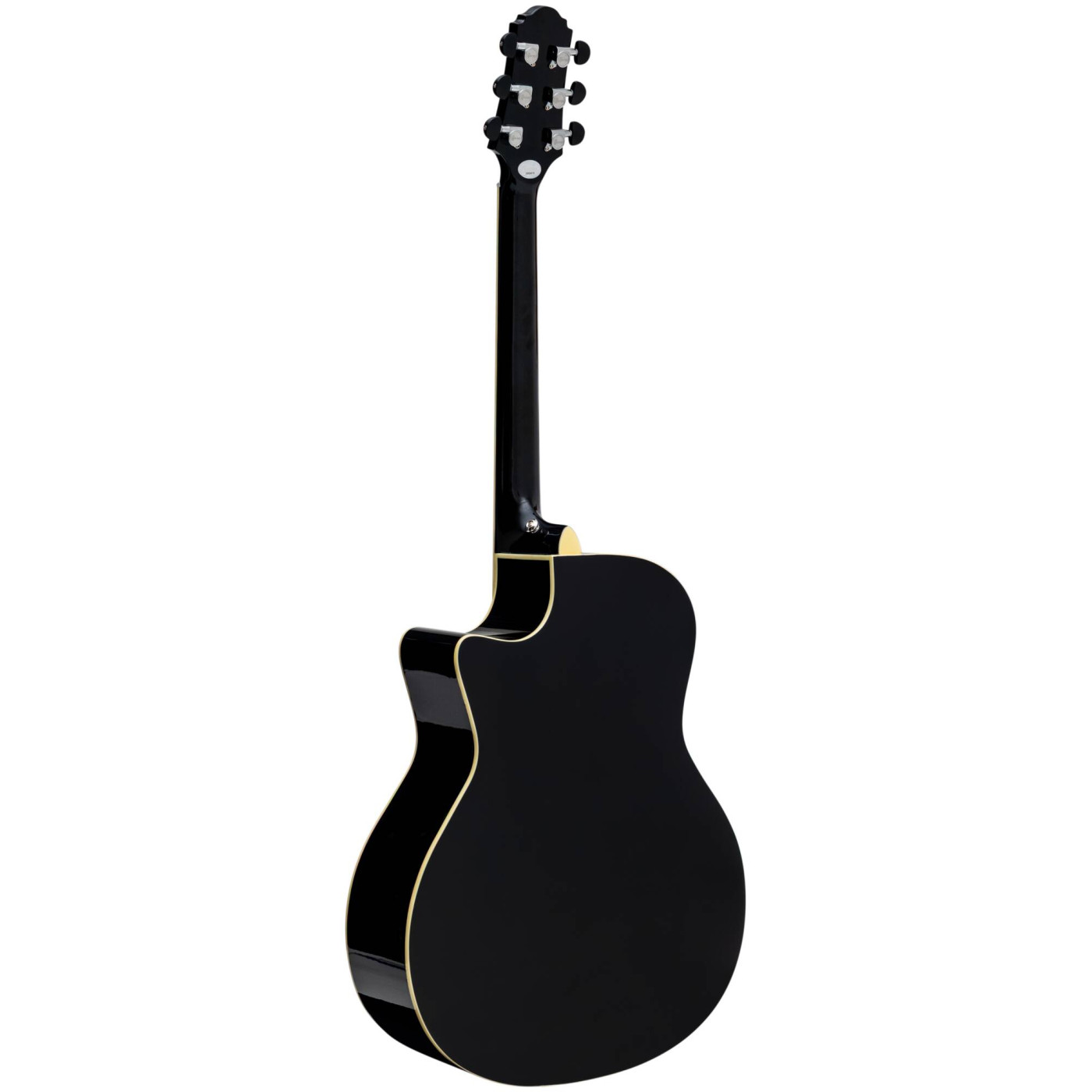 Электроакустическая гитара Crafter HG-250CE/BK - 12