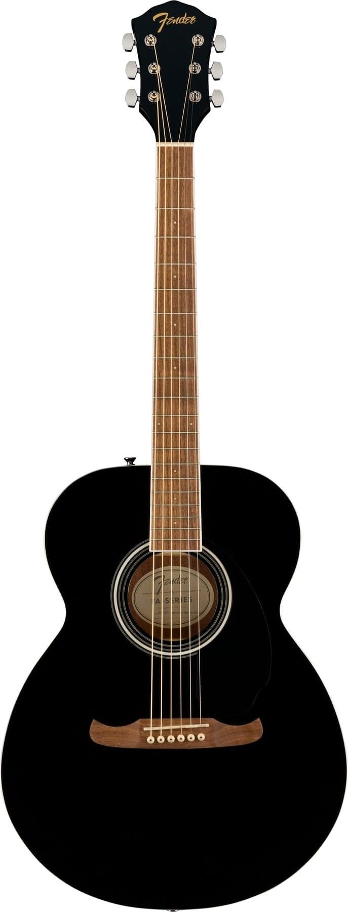 Акустическая гитара Fender Fa-135 Concert Black - 9