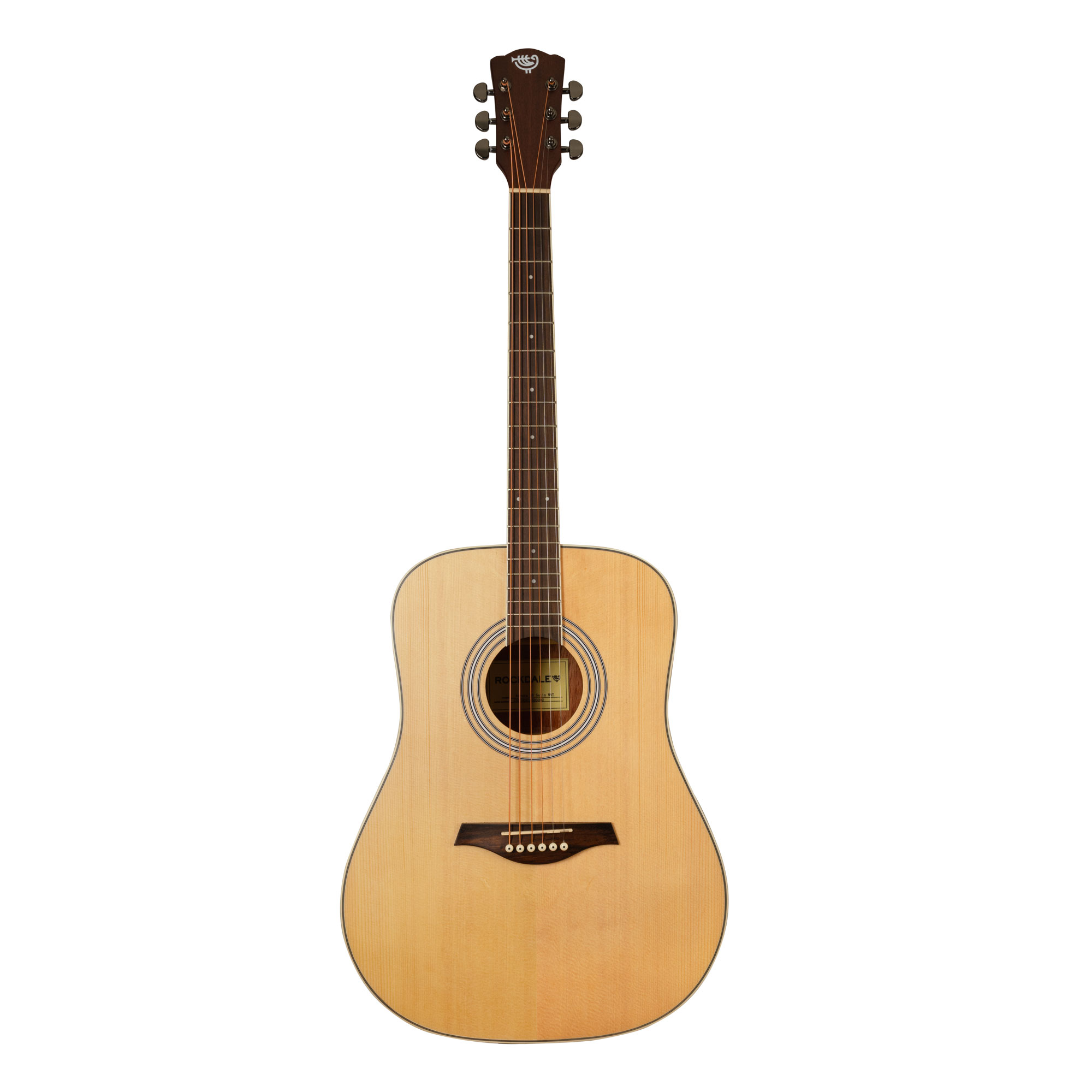 Акустическая гитара Rockdale Aurora D6 Nat Satin, Nat Satin - 12
