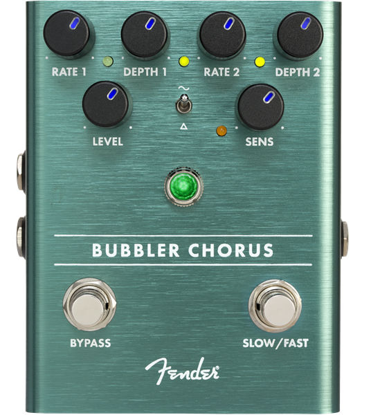 Педаль эффектов Fender BUBBLER ANALOG CHORUS/VIBRATO, Черный - 5