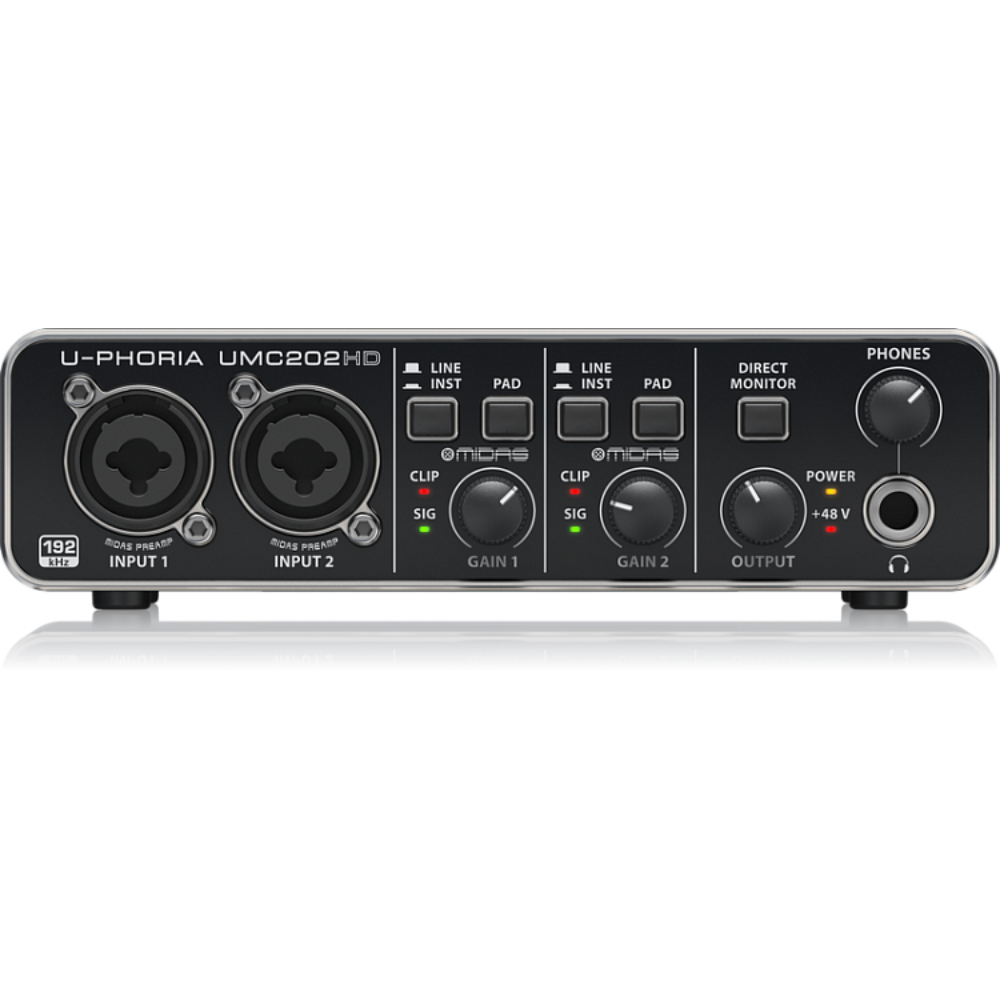 Аудиоинтерфейс Behringer UMC202HD - 6