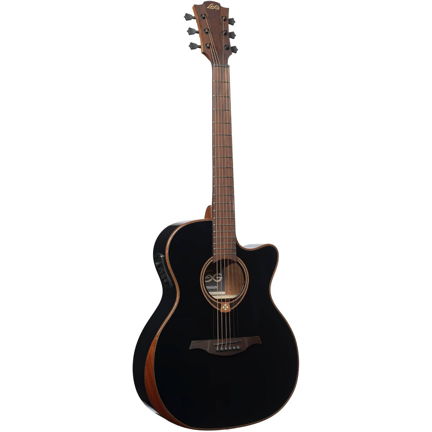 Электроакустическая гитара LAG T118ABCE BLK - 12