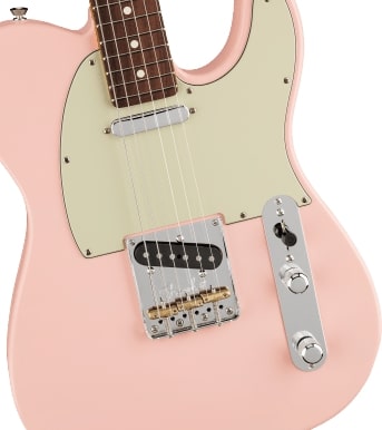 Электрогитара Fender American PRO II Telecaster RW Shell Pink, Розовый Shell - 12