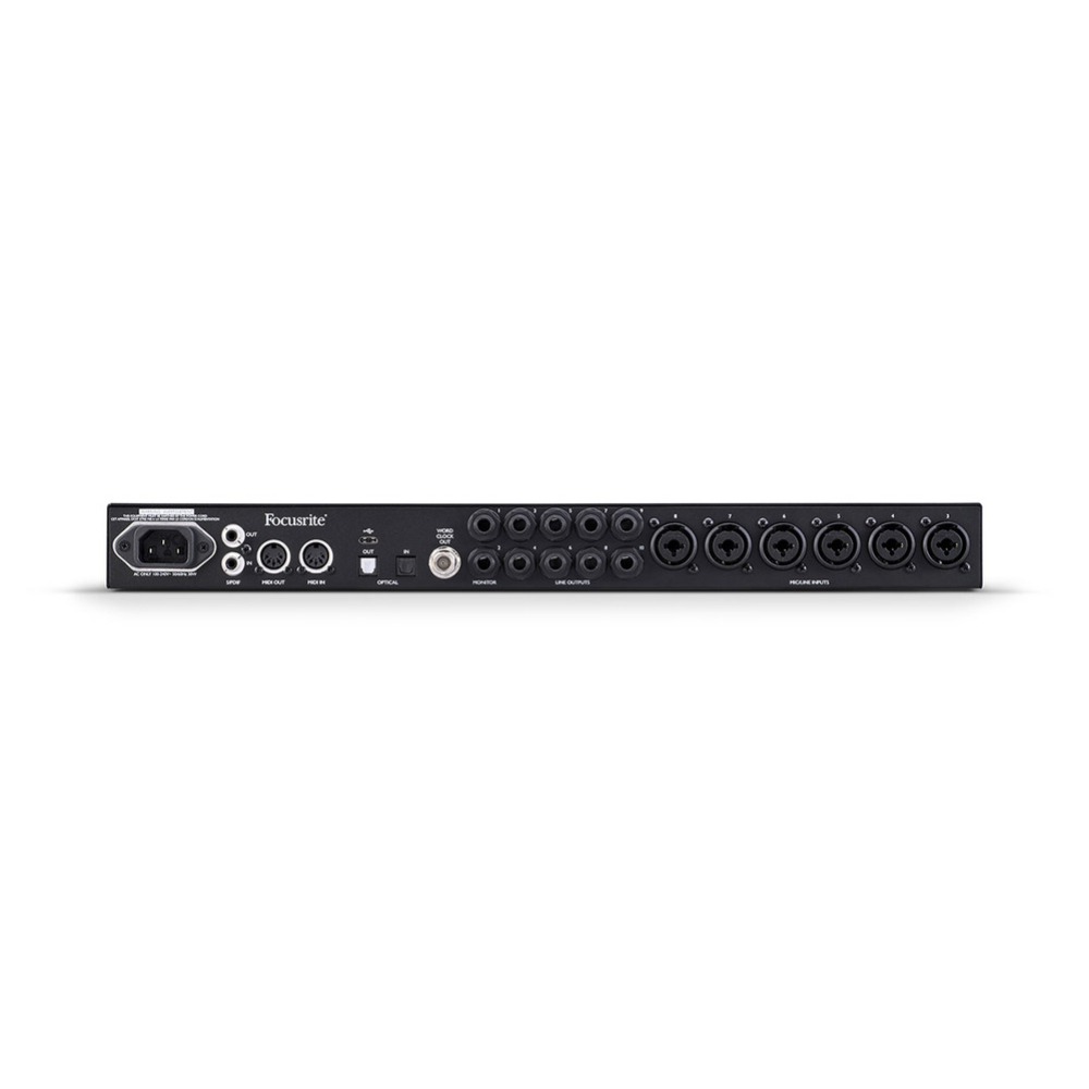 Внешняя звуковая карта FOCUSRITE Clarett+ 8Pre - 11