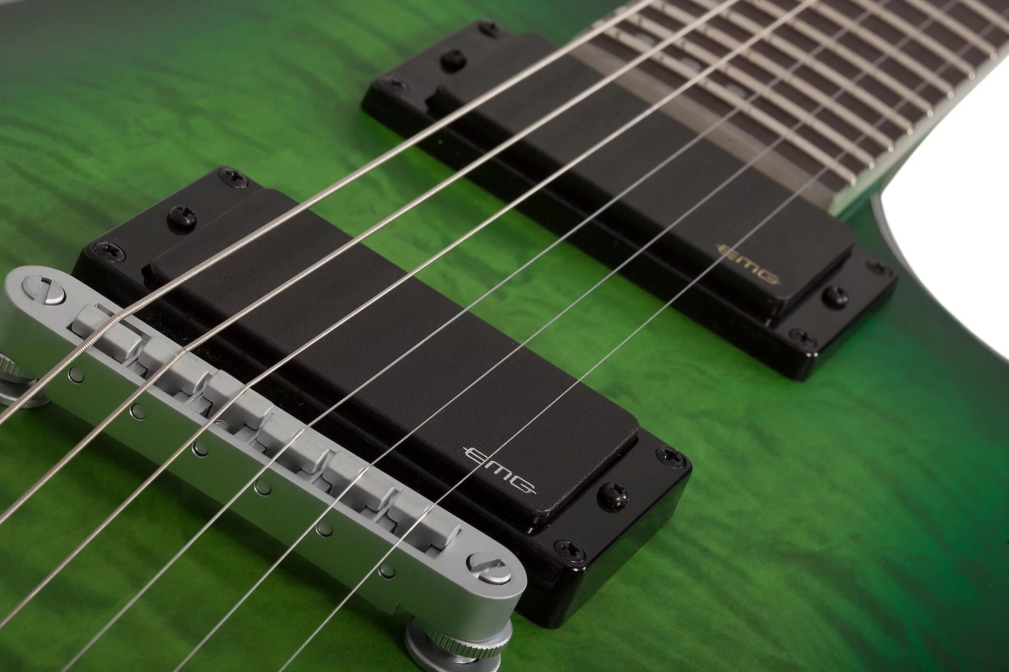 Электрогитара Schecter C-1 PLATINUM Satin Green Burst - 17