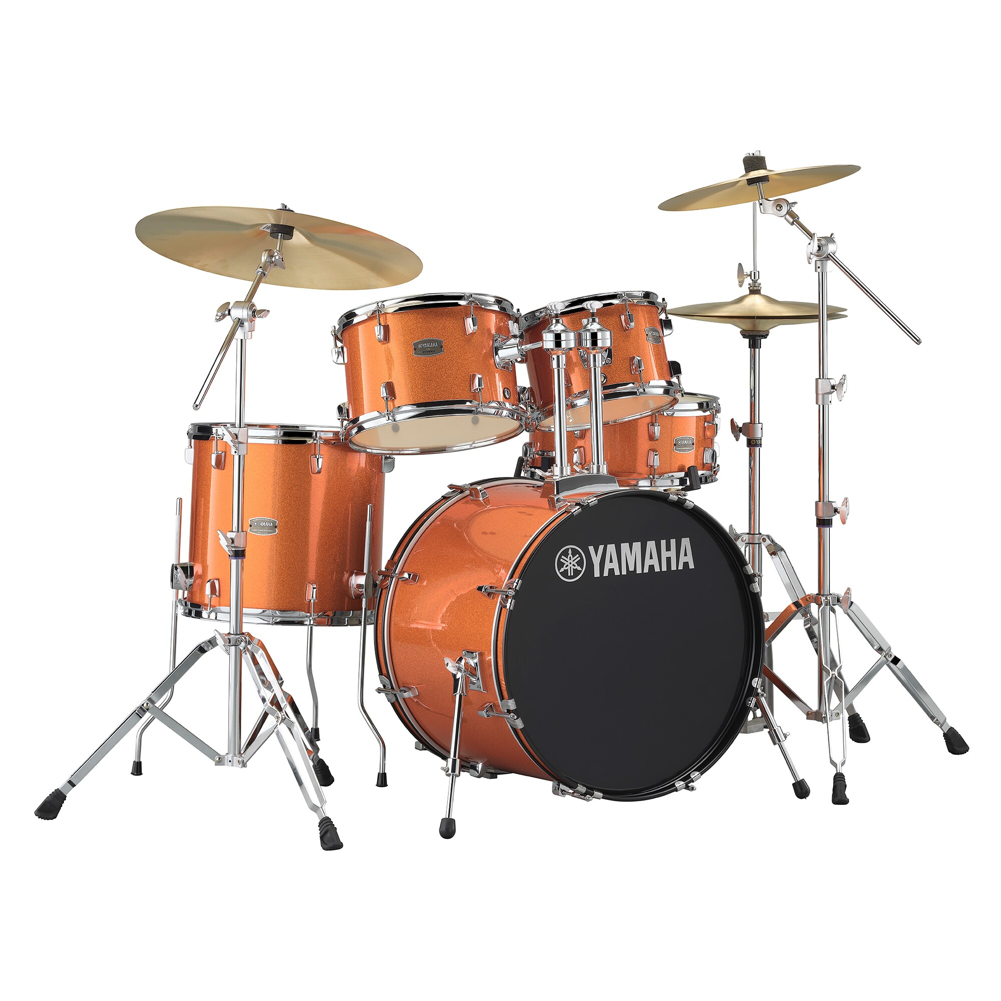Комплект акустических барабанов Yamaha Rydeen RDP0F5 Orange Glitter - 2