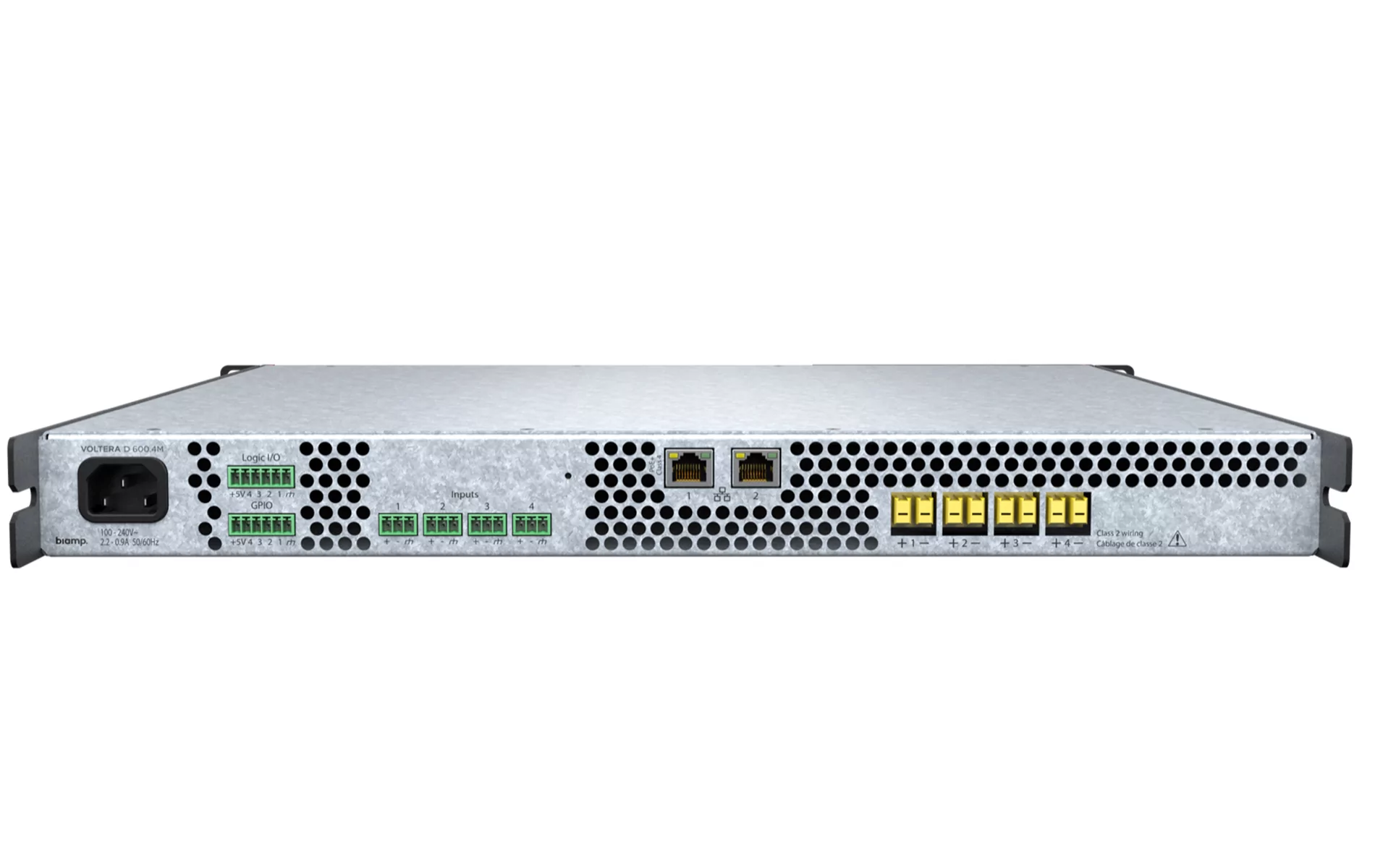 Усилитель мощности Biamp Voltera D 600.4M - 7