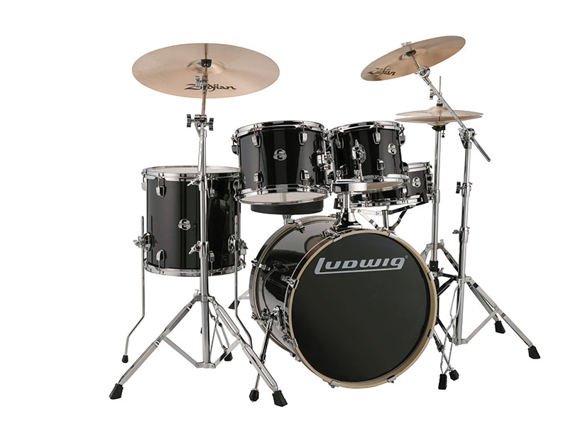 Барабанная установка Ludwig LCEE20016EXP Element Evolution, черная - 5
