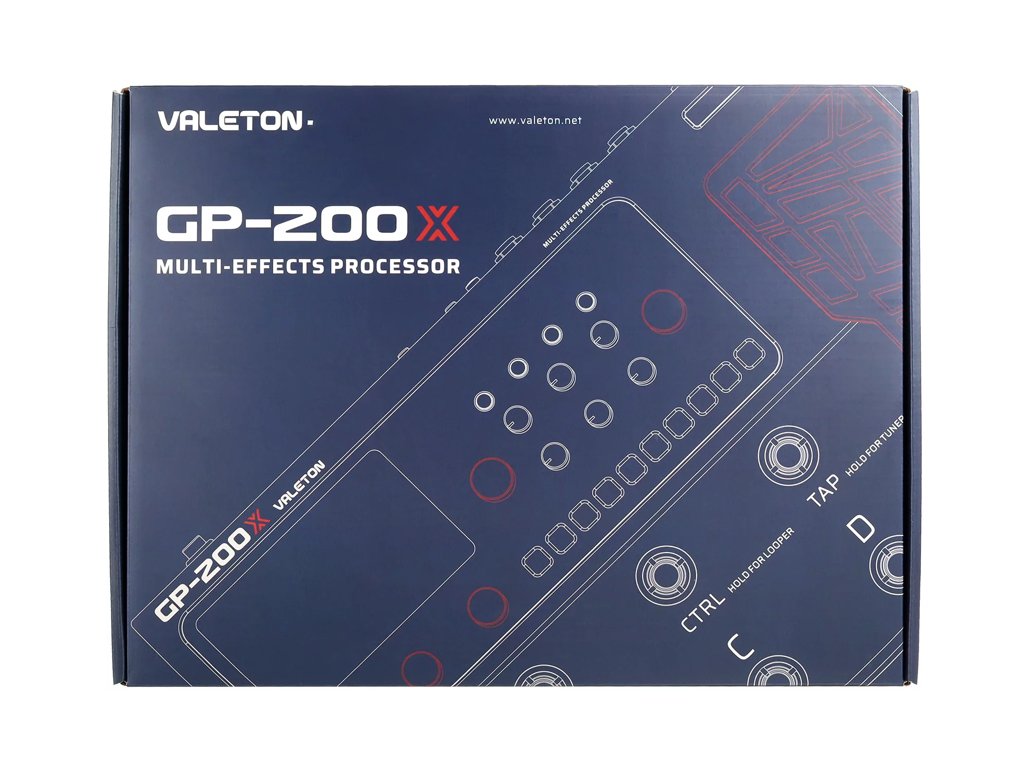 Напольный гитарный процессор эффектов Valeton GP-200X - 34