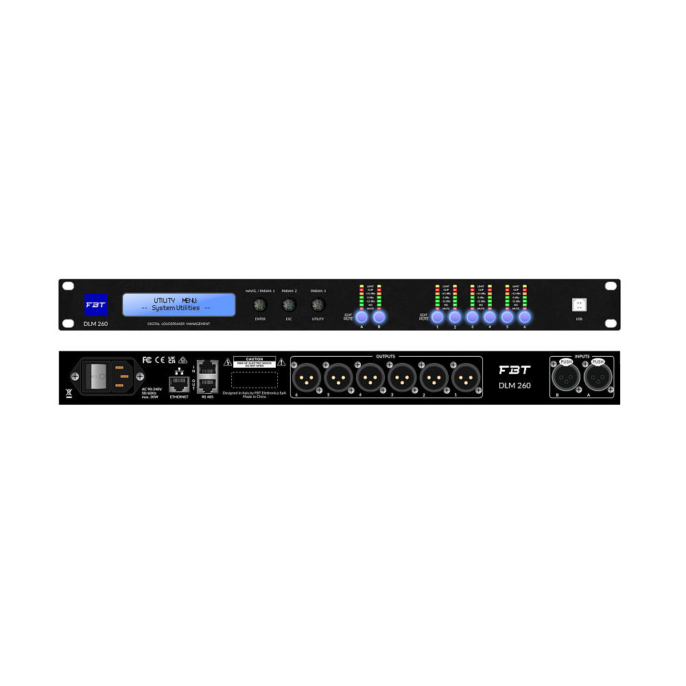 Аудиопроцессор FBT DLM-260 - 9