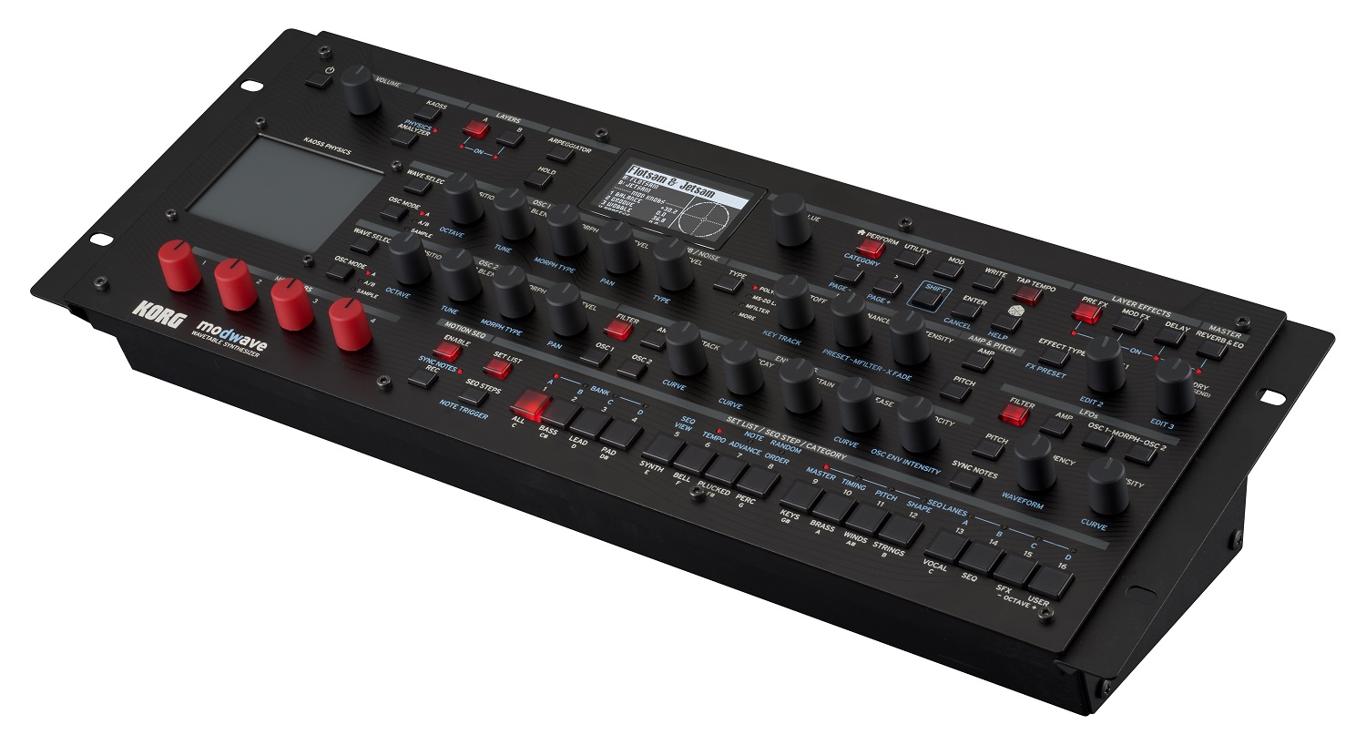Синтезатор Korg MODWAVE MODULE, Черный - 7