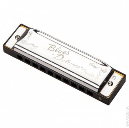 Губная гармошка Fender Blues Deluxe Harmonica, G - 5