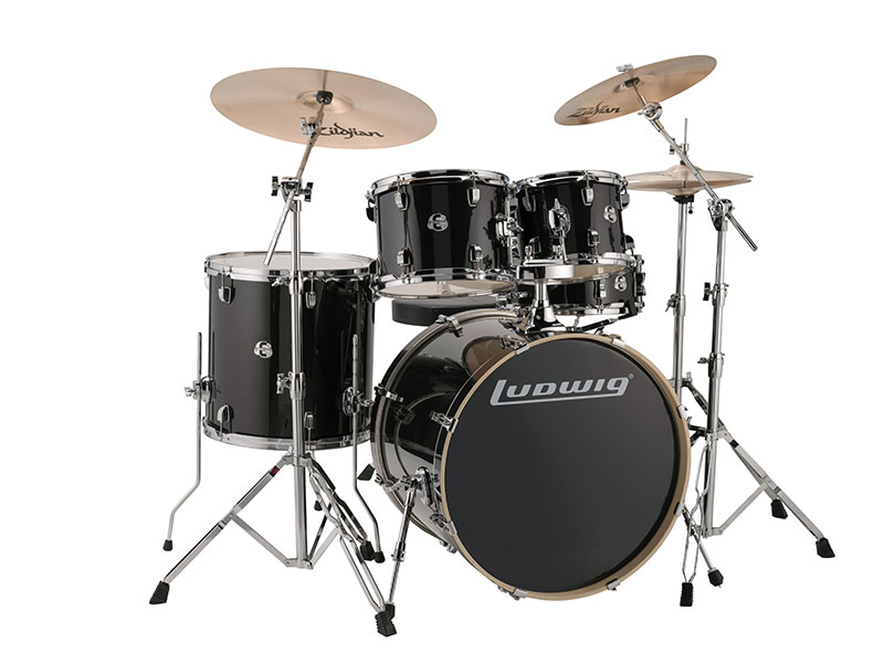 Барабанная установка Ludwig LCEE22016EXP Element Evolution, черная - 4