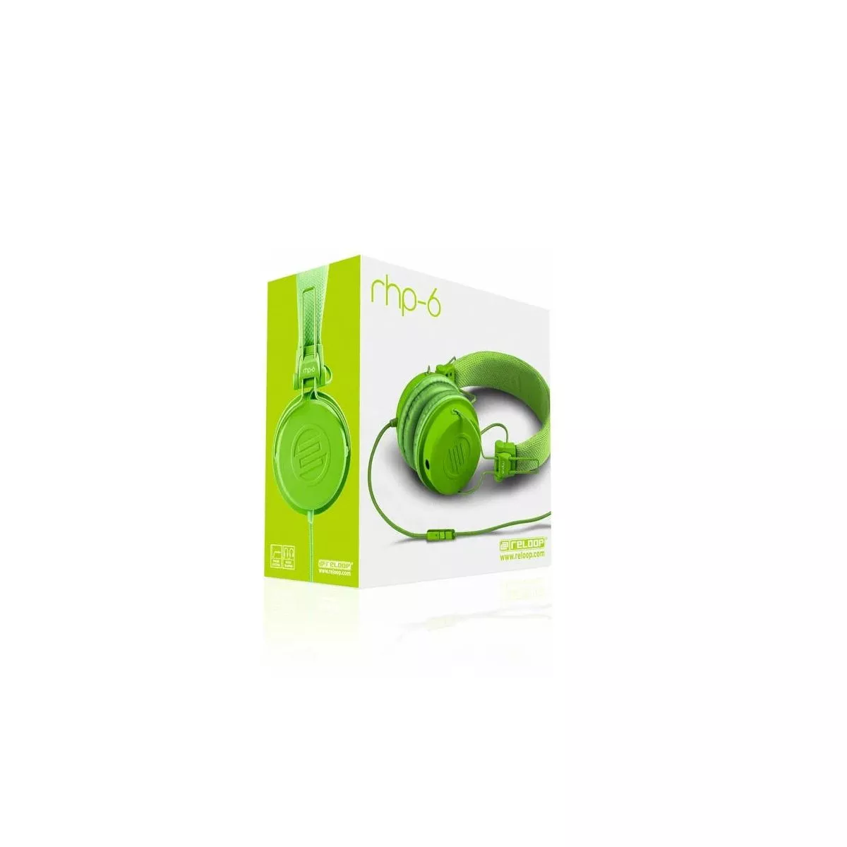 Dj-наушники Reloop RHP-6 Green - 11