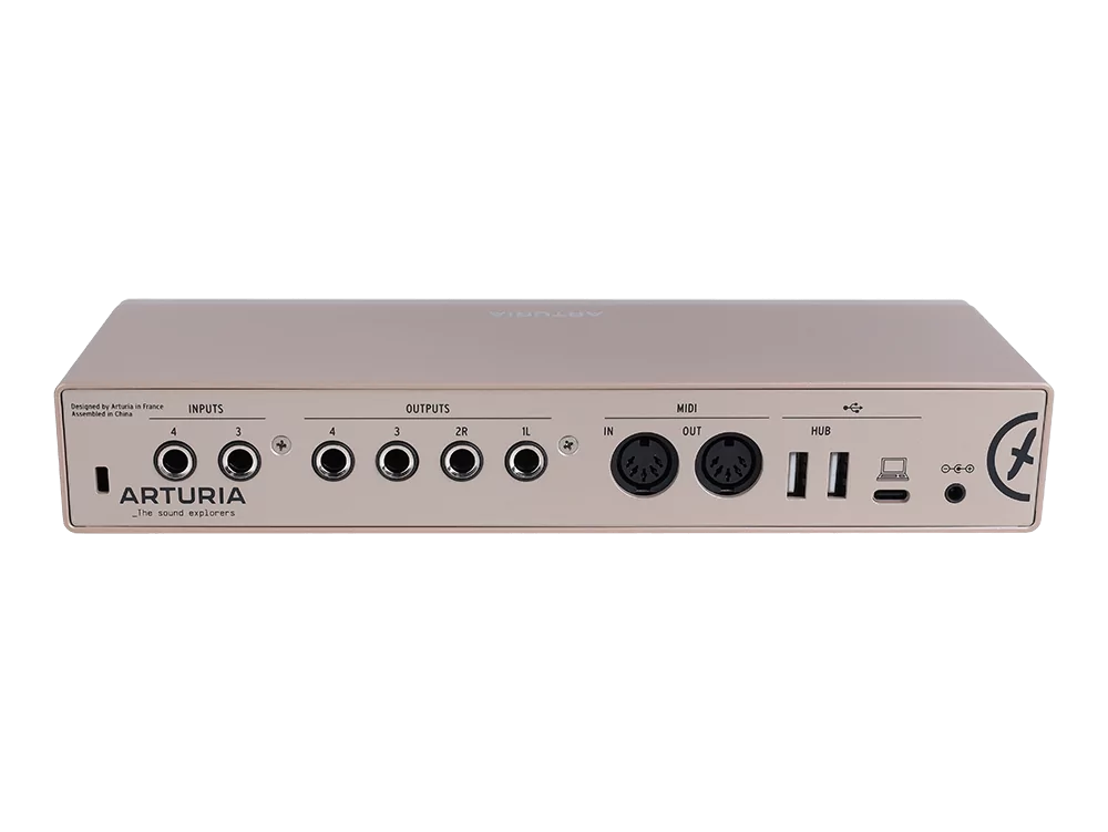 Внешняя звуковая карта Arturia MiniFuse 4 Champagne - 23