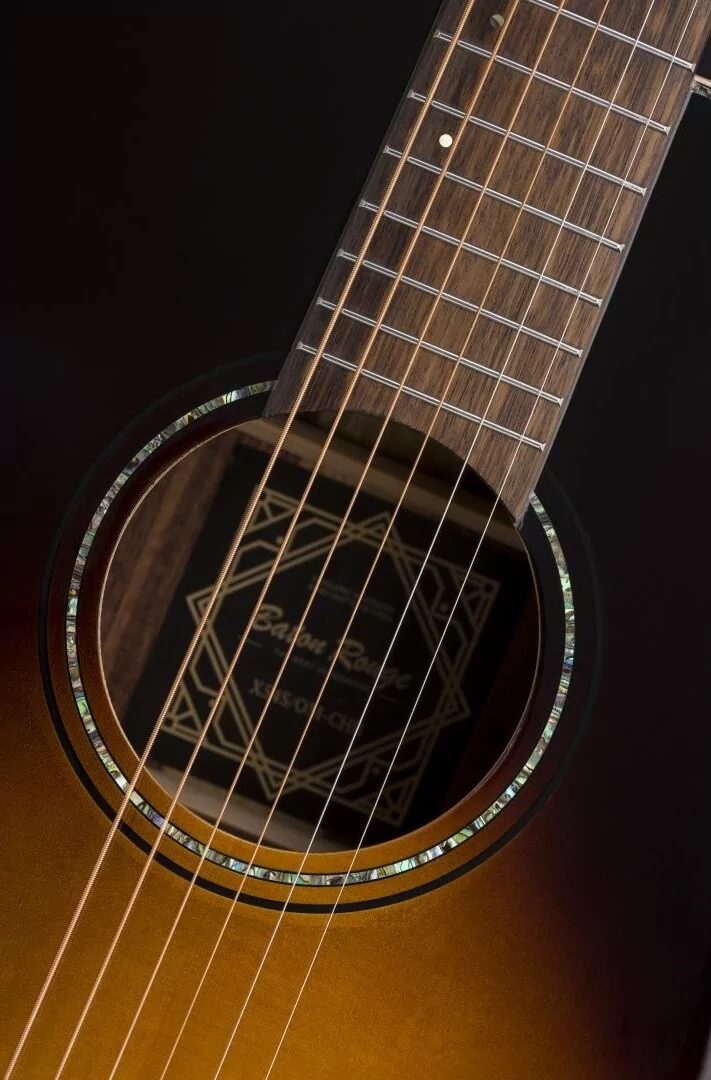 Акустическая гитара Baton Rouge X54S/OM-CHB - 10
